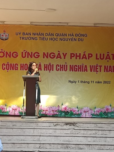 Chuyên đề: "Hưởng ứng ngày pháp luật nước CHXHCN Việt Nam năm 2022"